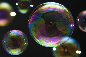 Por qué son redondas las burbujas